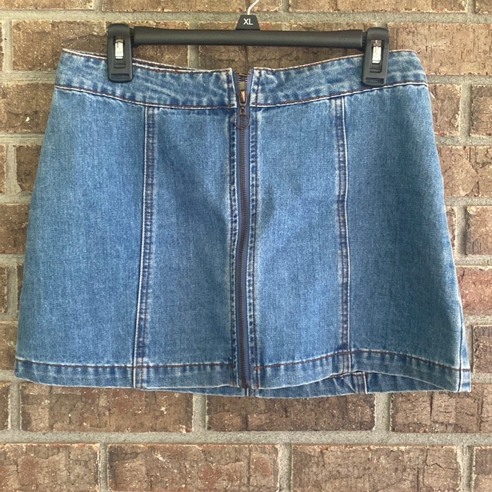 Altar’d state jean skirt